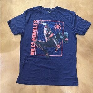 Old Navy Black T-Shirt with Red Logo